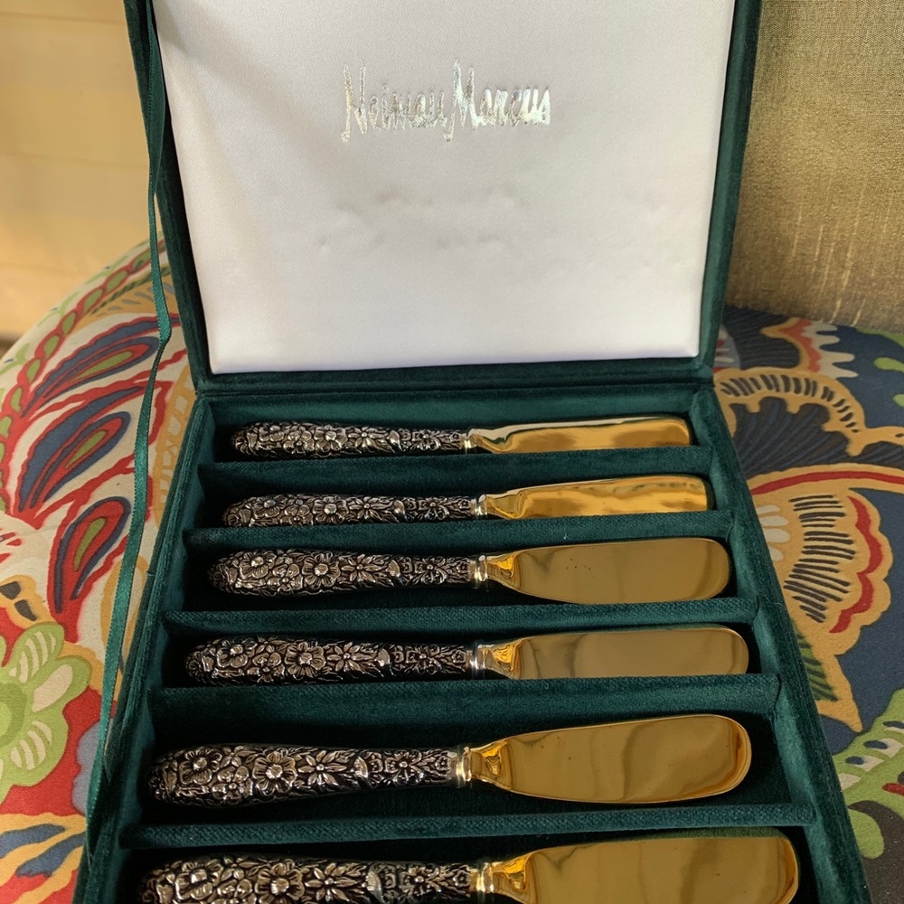 **SOLD**Vintage Neiman Marcus Set of Spreaders